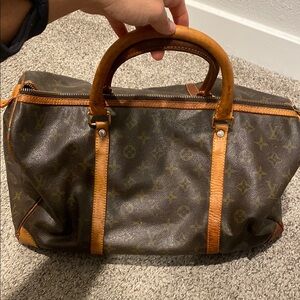 Louis Vuitton Monogram Brown Duffel Bag